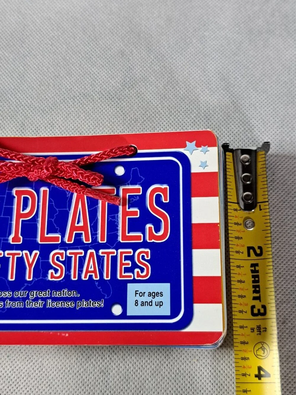 Nifty Plates from the Fifty States Game in Magnetic Close Box